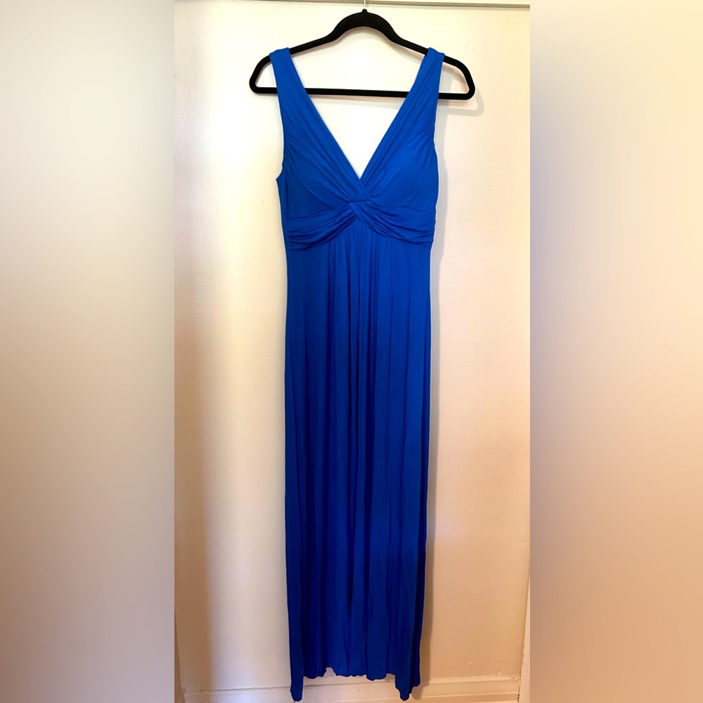 Dulce Carola Chic Blue Maxi Dress